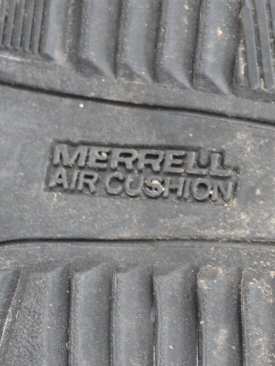 LL Bean Merrell Air Cushion Blue Green Outdoor Velcro Straps Sandals Mens sz 10 main image 8